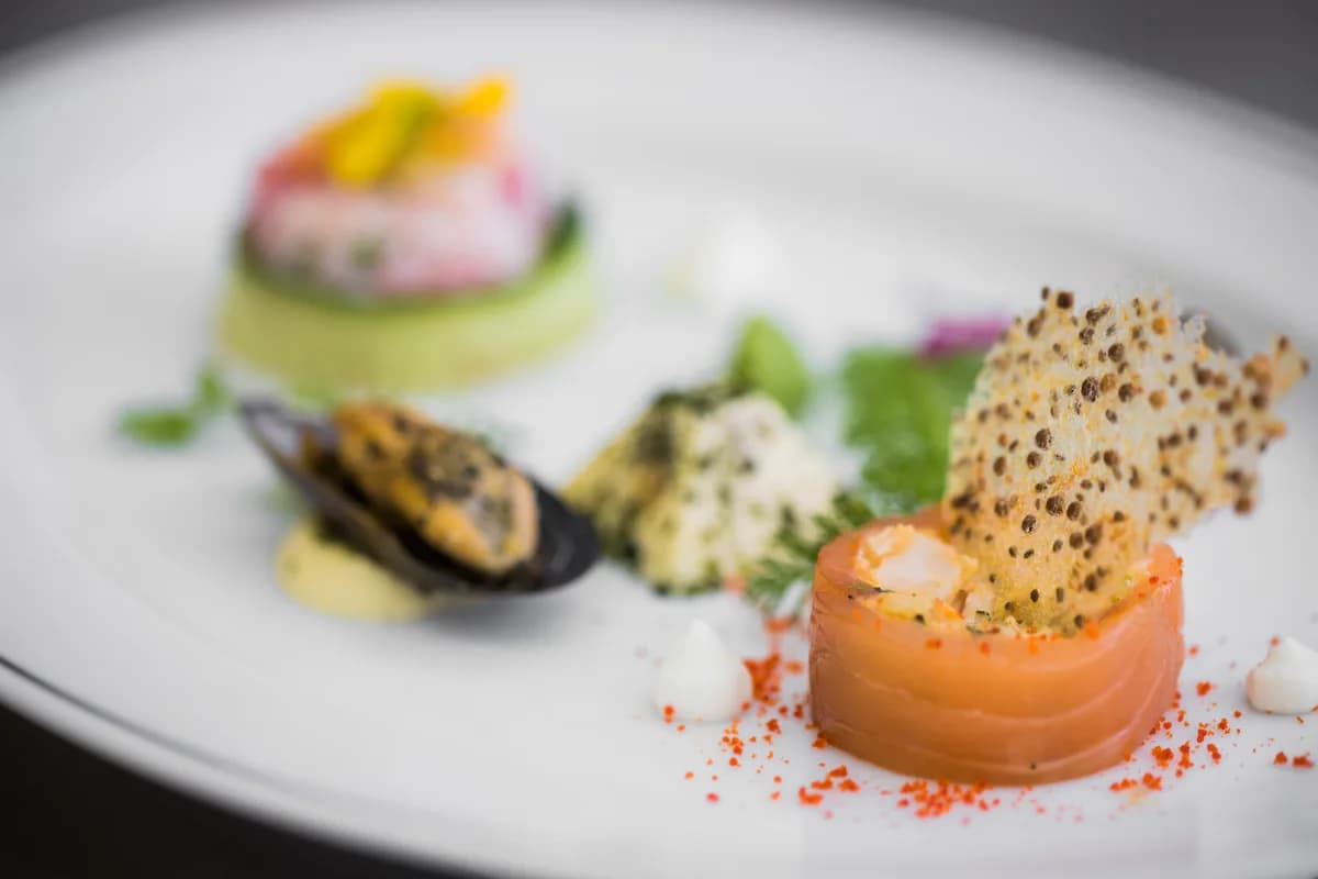 Plat de fruits de mer frais provenant des pecheurs gaspesiens